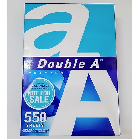 Giấy Double A 550 tờ A4 ĐL 70