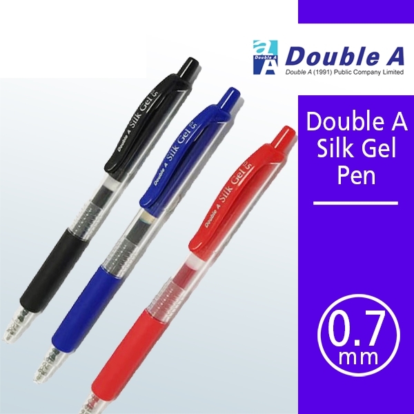 Bút Silk Gel Pen Double A 0.7mm (Bút ký)