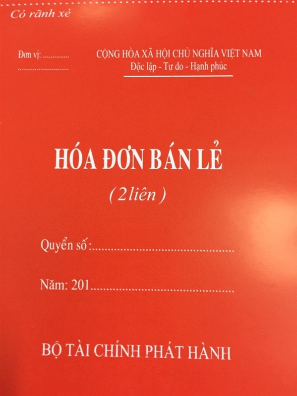 HĐ bán lẻ 2 liên 60 tờ