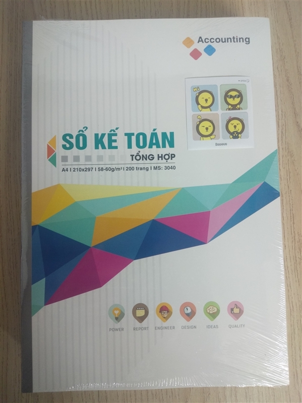 Sổ Kế Toán A4 HT 200tr 