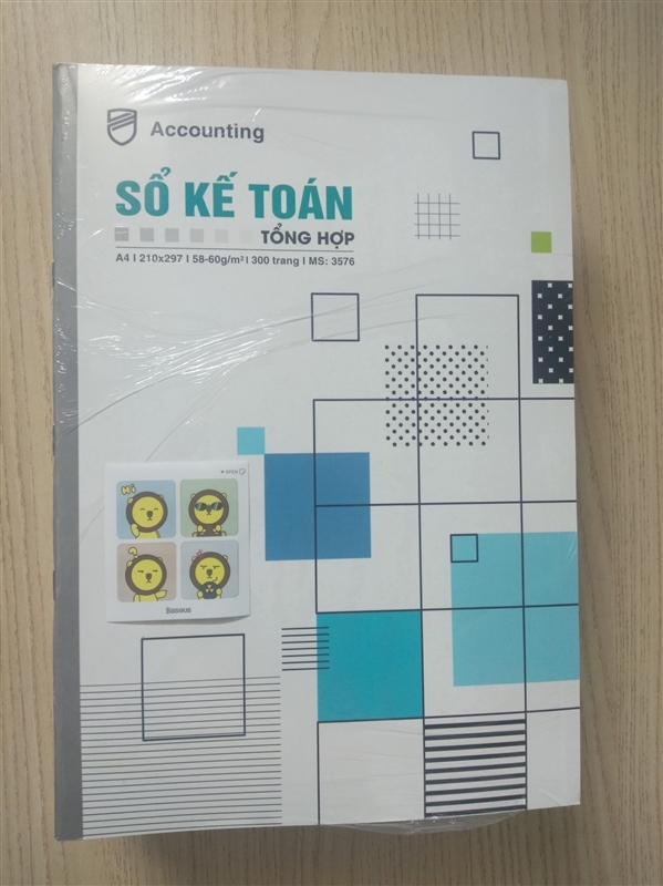 Sổ Kế Toán A4 HT 300tr 