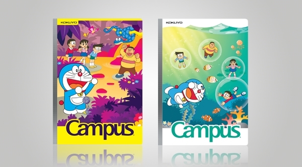 Vở Campus Doreamon 80 trang nhiều màu