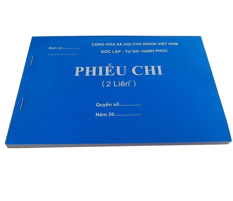 Phiếu chi 2 liên 60 tờ