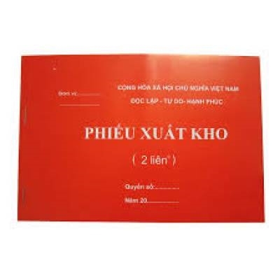 Phiếu xuất kho 2 liên 60 tờ